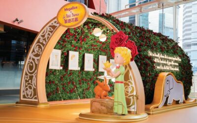 Un jardin Petit Prince au MegaBox de Hong Kong